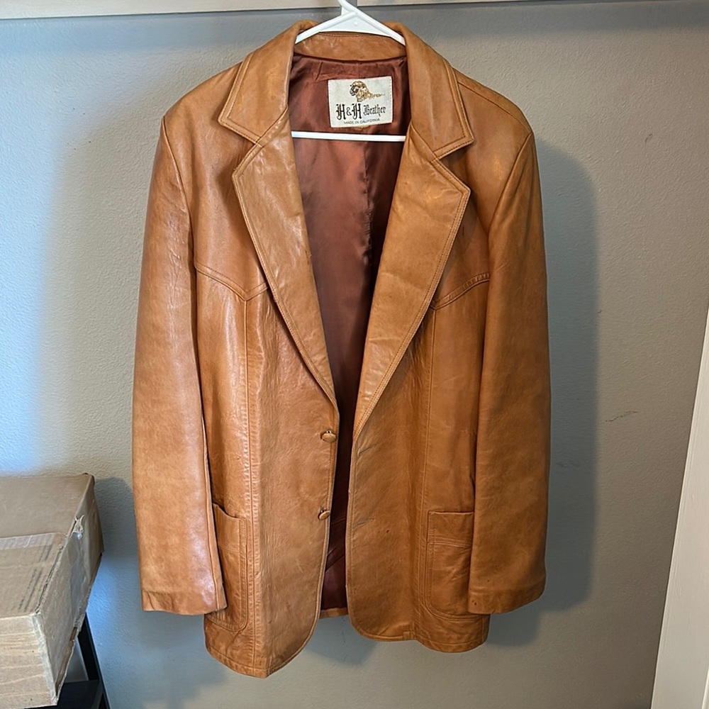 H & H Leather Jacket